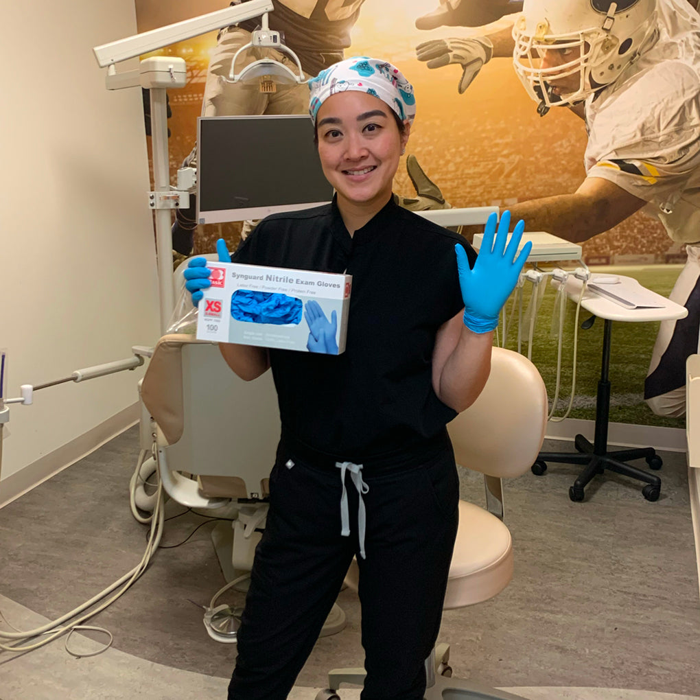 Gloves Surplus | Testimonial from Dr. Cynthia Yu. - Gloves Surplus makes ordering supplies for our dental office quick and easy!
